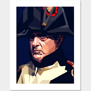 Napoléon Bonaparte Geometric Skin tone Portrait Posters and Art